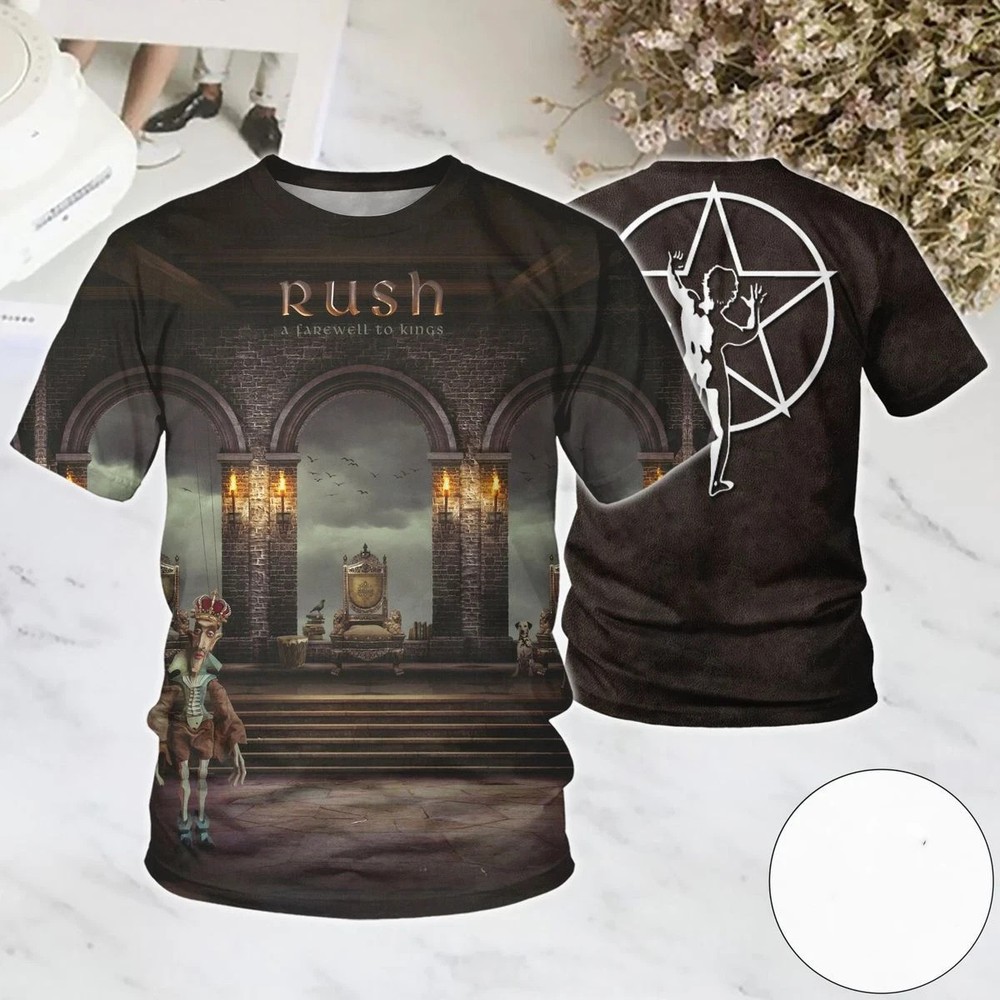 Hot New Rush AOP T-Shirt S-5XL 3D New All Size