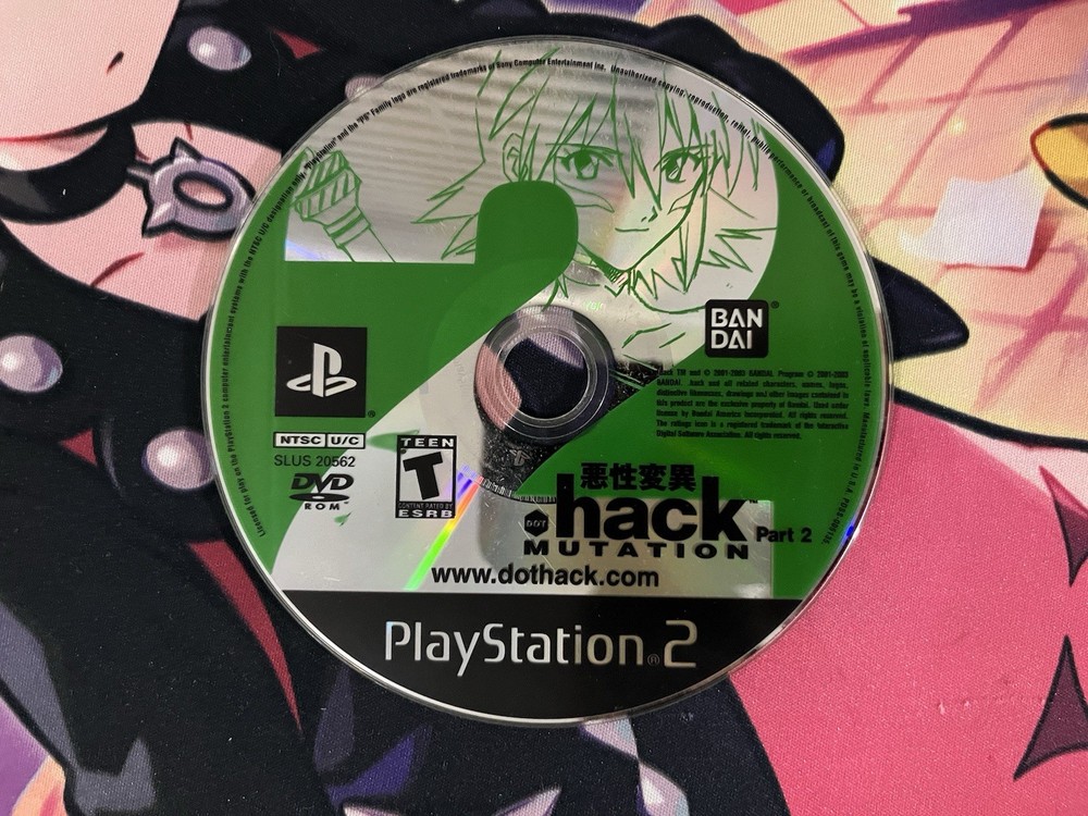 --DISC ONLY-- .hack Mutation Part 2 (Playstation 2, PS2)