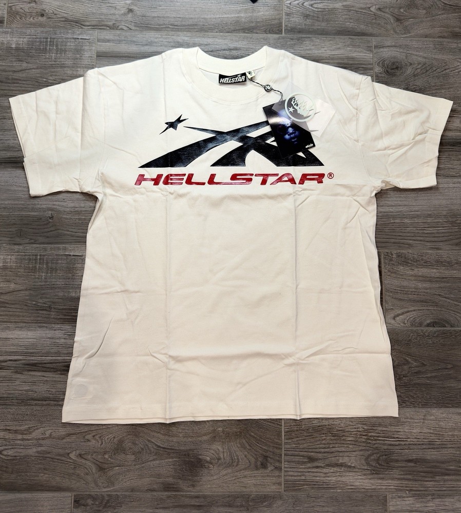 **BRAND NEW** HELLSTAR TEE❤️🤍SIZE: LARGE🚚✈️📦🔥