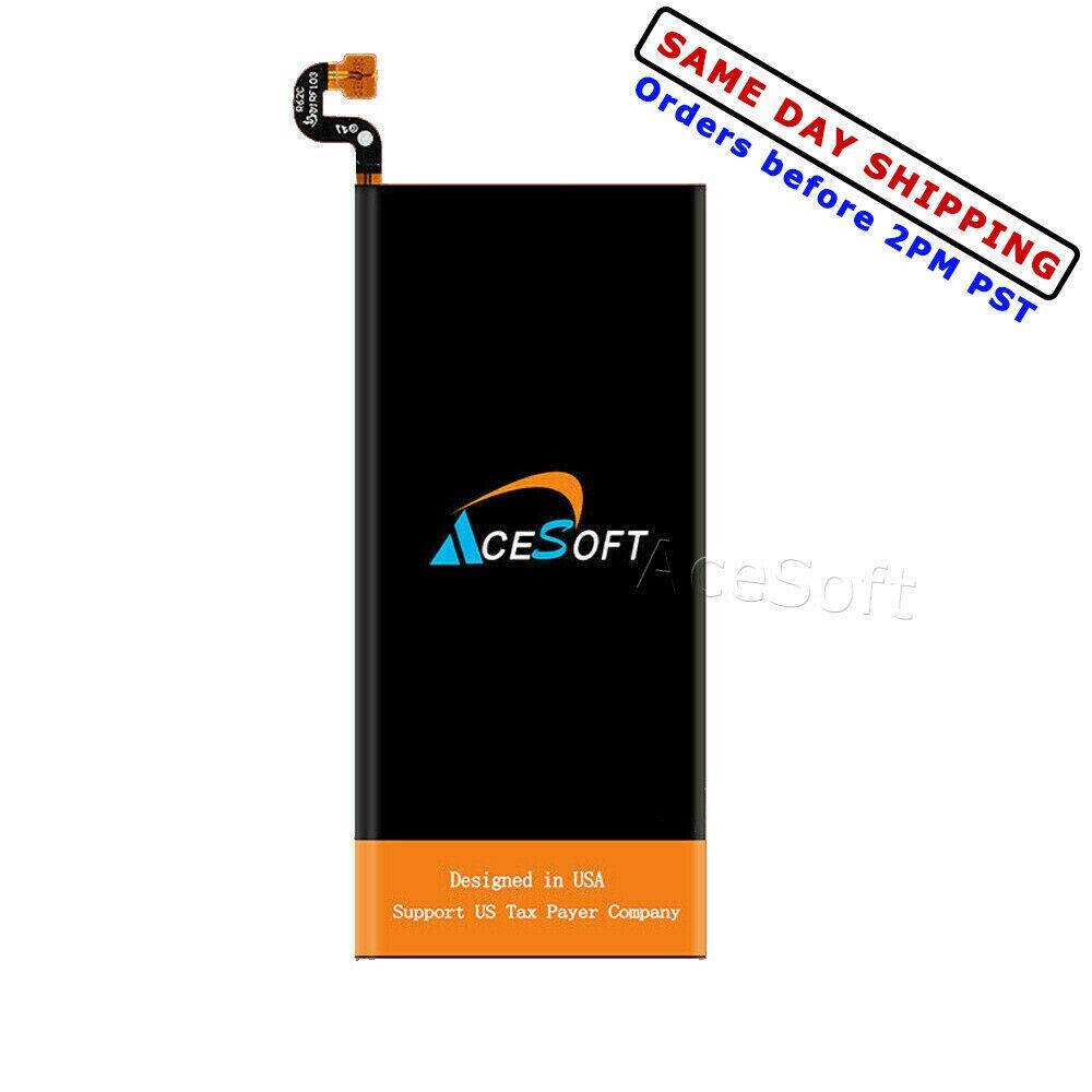 High Capacity AceSoft 6620mA Battery for Samsung Galaxy S7 SM-G930VL EB-BG930ABE