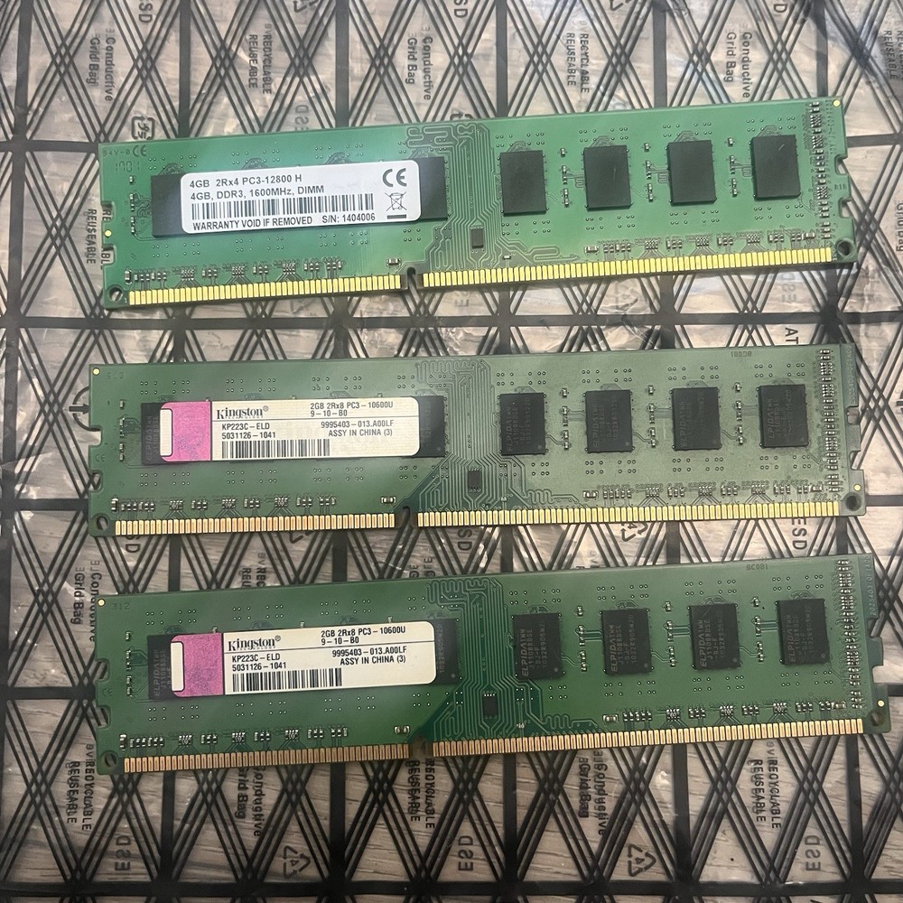 DDR3 Lot Kingston 8GB DDR3 Desktop RAM