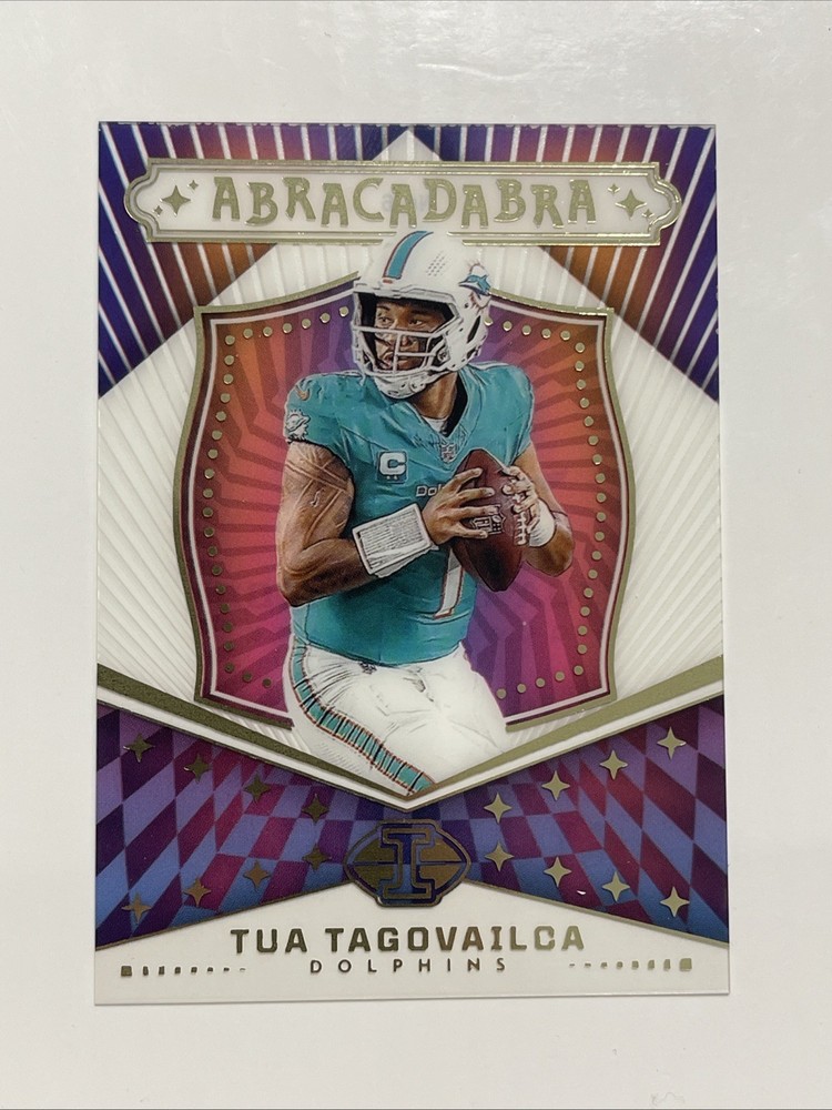 2024 Panini Illusions #6 Tua Tagovailoa Abracadabra Miami Dolphins-image