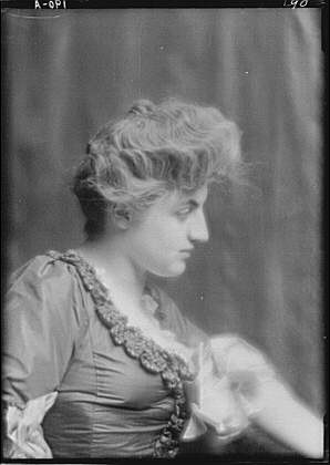 Unidentified Woman Baroness Huard Mrs Francis Wilson Portrait ca 1912