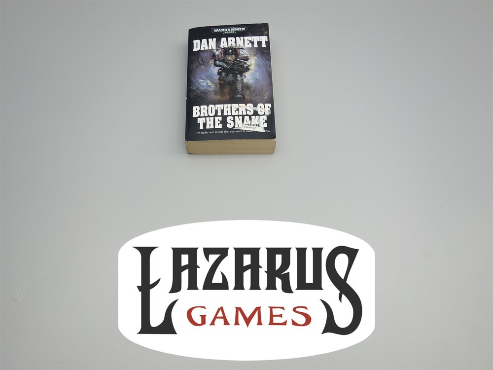 Warhammer 40K Brothers of the Snake Novel by Dan Abnett
