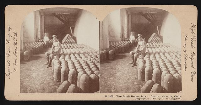 Photo:The shell room, Morro Castle, Havana, Cuba
