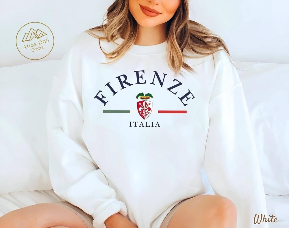 Firenze Unisex Sweatshirt Travel Italia Trip Sweater Gift Tee