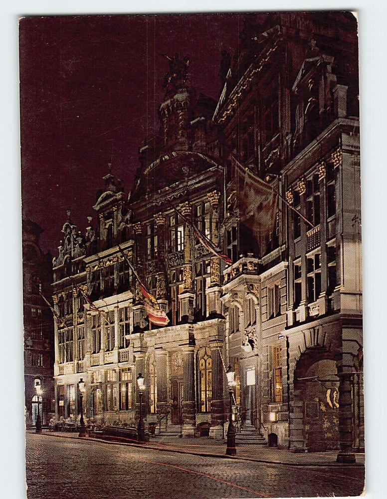 Postcard Grand'Place Brussels Belgium