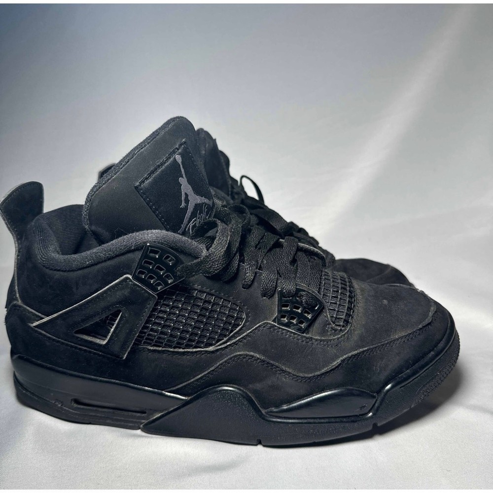 Size 10.5 - Nike Air Jordan 4 Retro Black Cat 2020 Men's Shoes