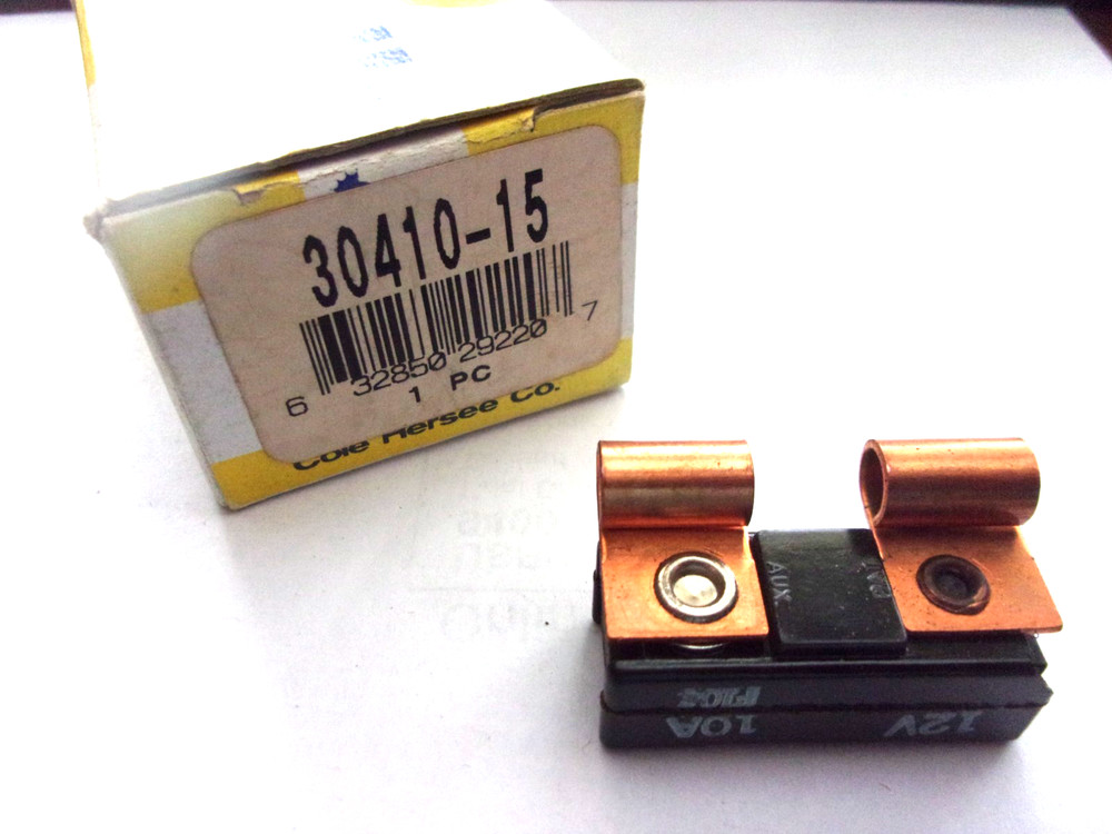 Cole Hersee 30410-15 Glass Fuse Type II Fuse 15 AMP Circuit Breaker C-H30410-15