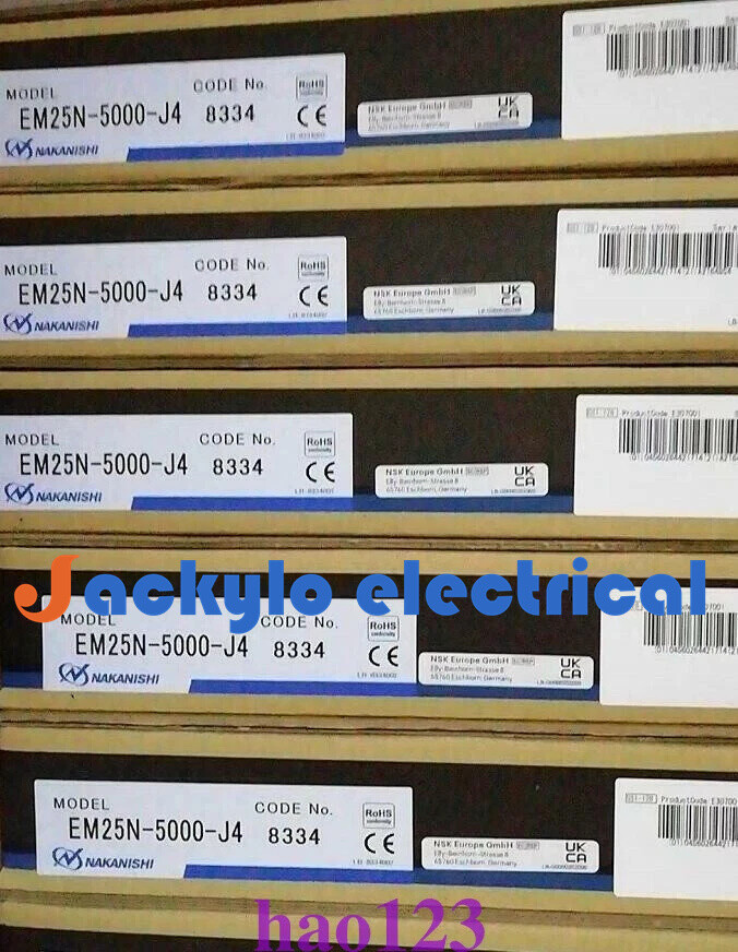 EM25N-5000-J4 High-speed spindle motor with 4M line source Brand New DHL