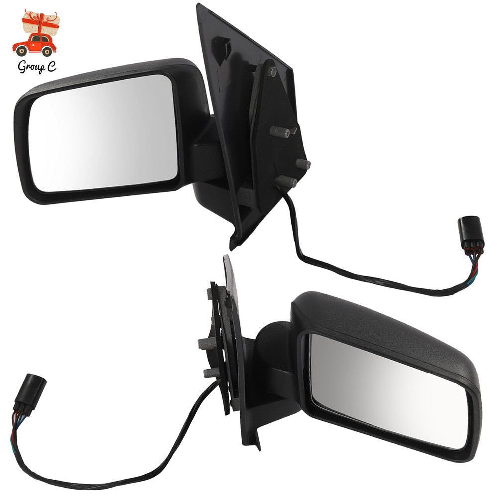 Left+Right Power Heated Mirror For 2010-2011 Transit Connect Passenger & Right
