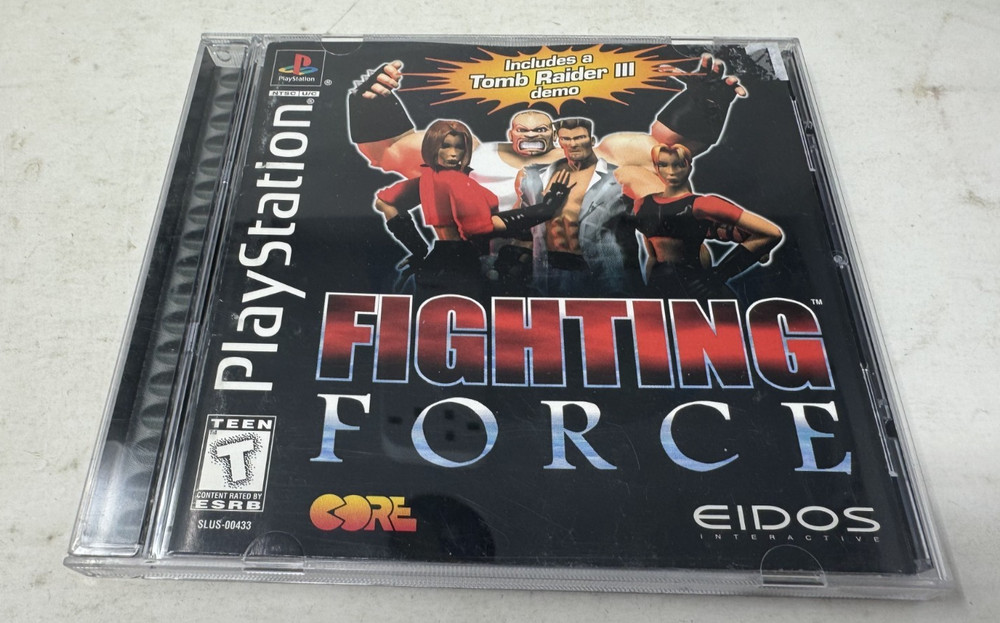 Fighting Force (Sony PlayStation 1, 1997) PS1 Complete Excellent Refurbished