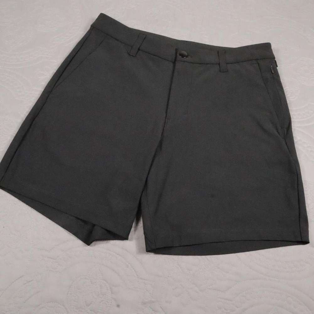 Lululemon Shorts Mens 30 Black Performance Chino Stretch Golf Casual Athletic