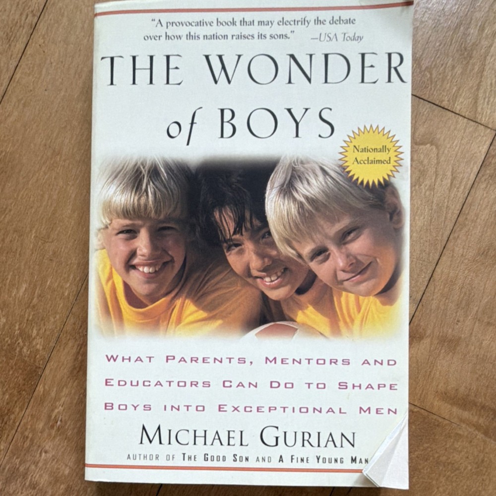 The Wonder of Boys by Michael Gurian Paperback English Parenting Nonfiction Book