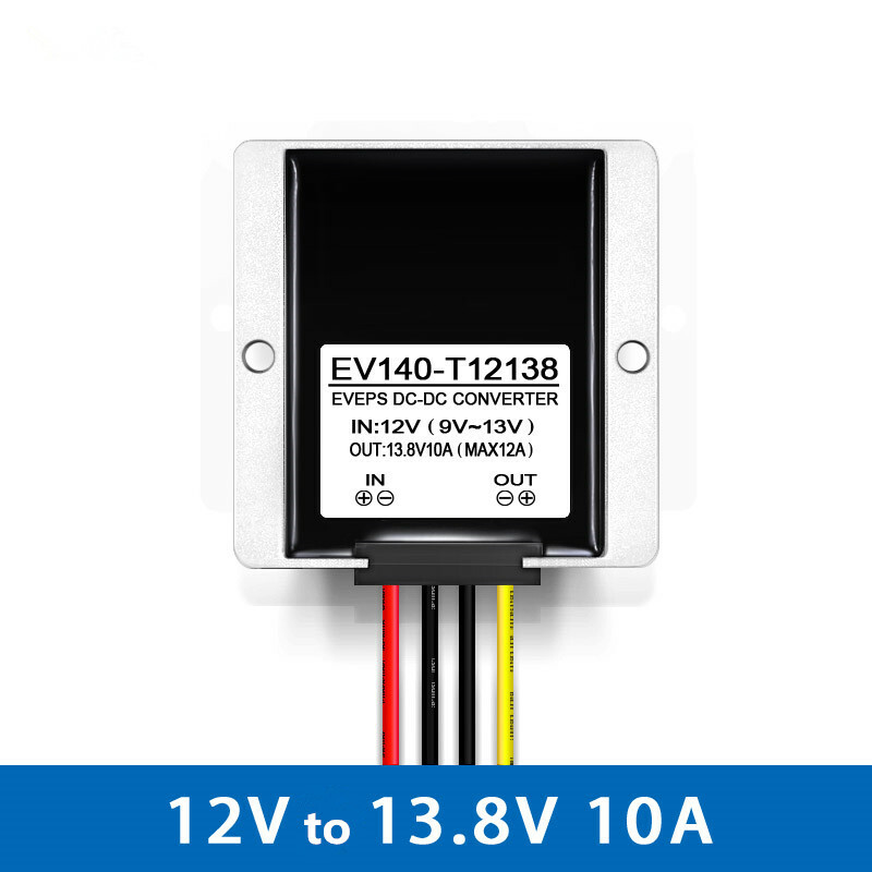 9-13V to 13.8V 10A 140W DC-DC power converter module boost regulator