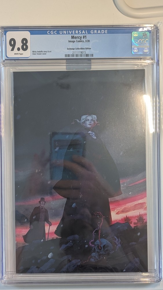 MERCY #1 Virgin Variant /500 Exchange Collectibles CGC 9.8