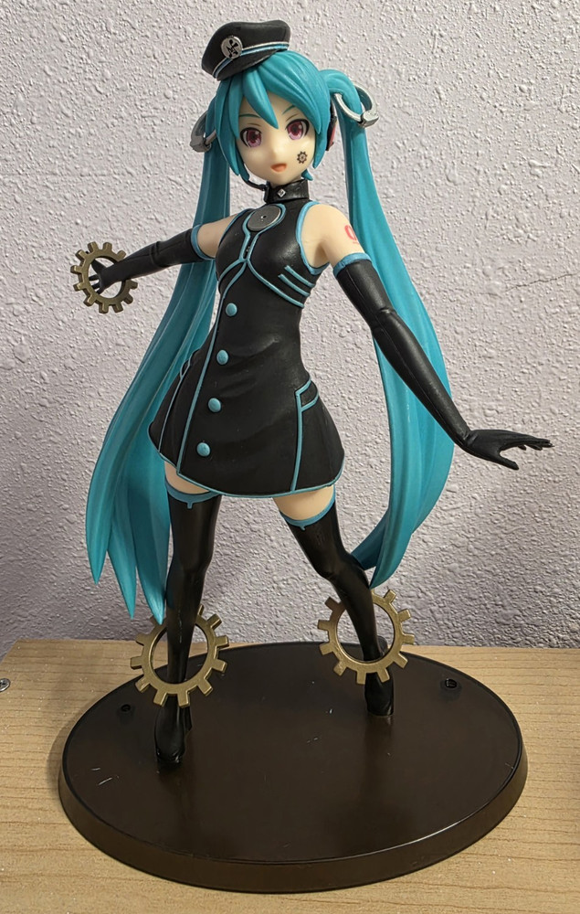 Hatsune Miku Vocaloid Anime Premium Figure Selfish Factory Manager Project Diva