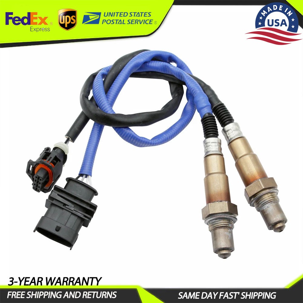 2PCS OXYGEN O2 SENSOR UPSTREAM & DOWNSTREAM For 2011-2015 CHEVROLET CRUZE 1.4L
