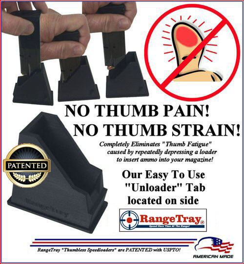 THUMBLESS Magazine SpeedLoader for Sig Sauer 250 320 .40 .357 LIFETIME WARRANTY!