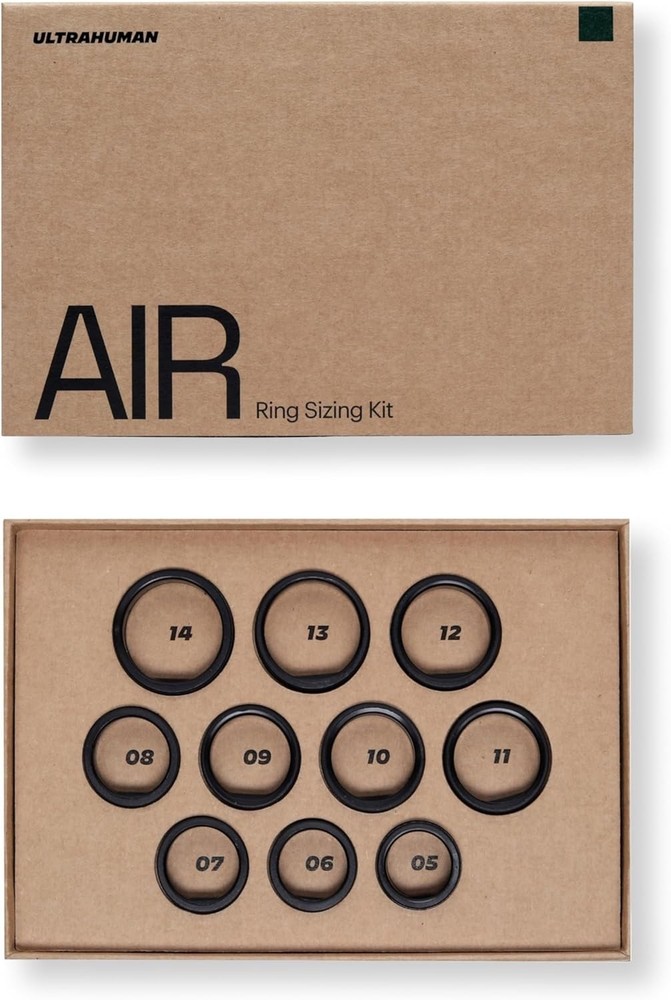 Ring AIR Smart Ring - Health & Sleep Tracker with Sizing Kit