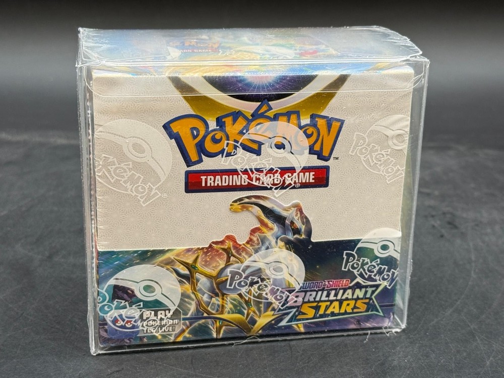 Pokemon TCG Sword & Shield Brilliant Stars Booster Box SEALEDPROBSTEIN is actively accepting consignments !!