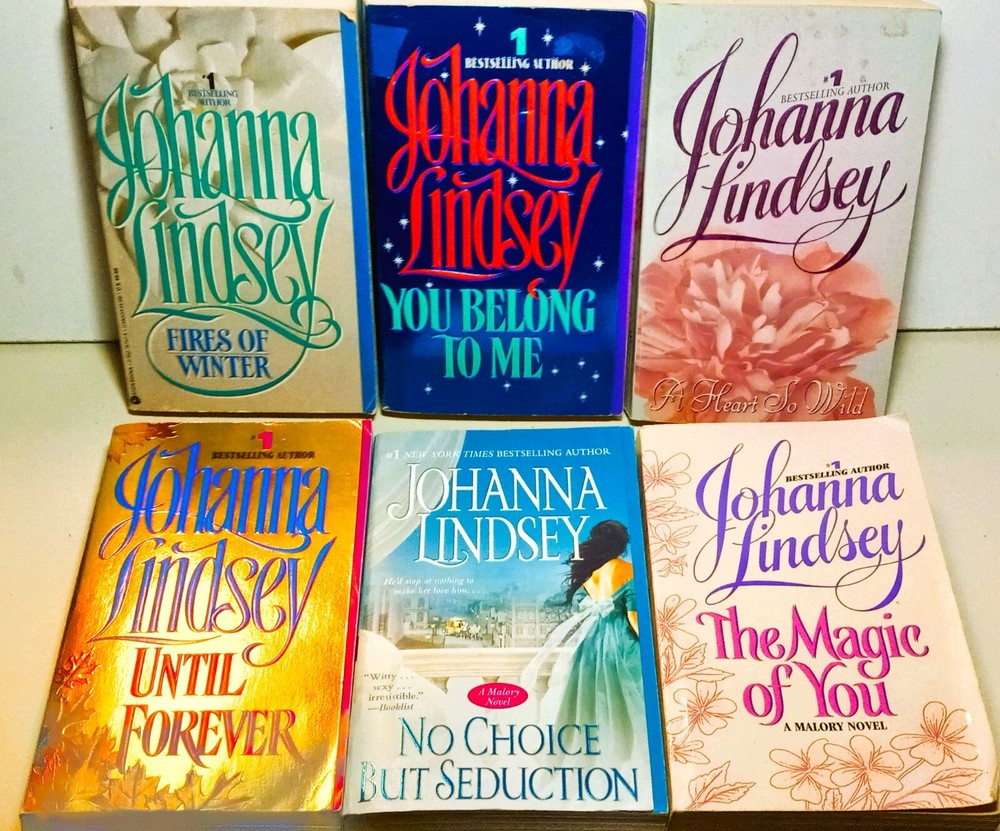 Lot of 6 Johanna Lindsey (PB) The Magic of You, Until Forever, A Heart So Wild …
