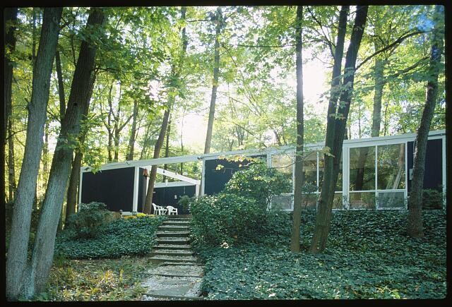 Photo:House, Hollin Hills, Fairfax County, Virginia. Exterior