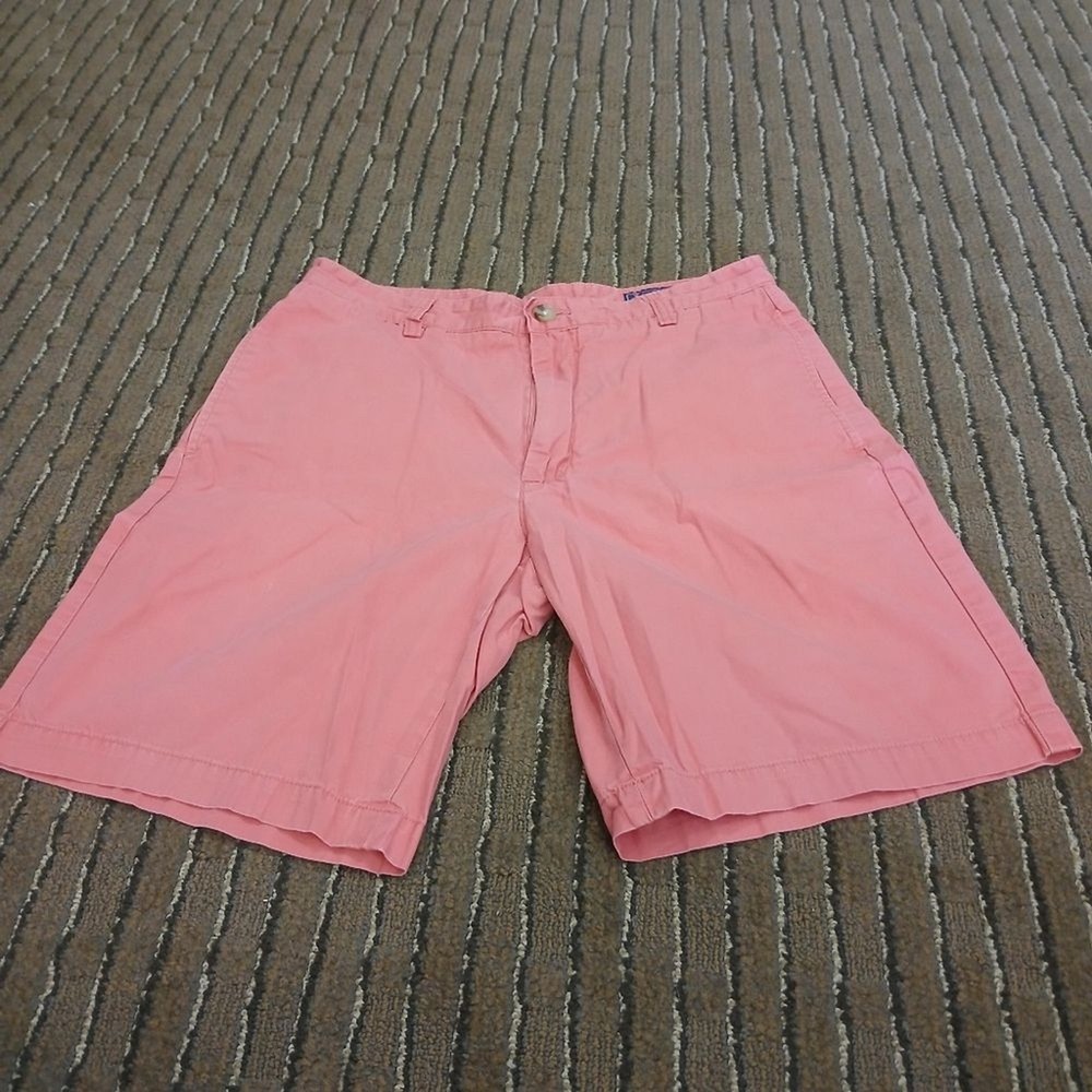Vineyard Vines Flat Front Casual Pink Club Shorts Men's Size 30 Beach Preppy