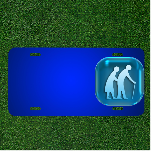 Custom Personalized License Plate With Add Names To Icons Symbols Button