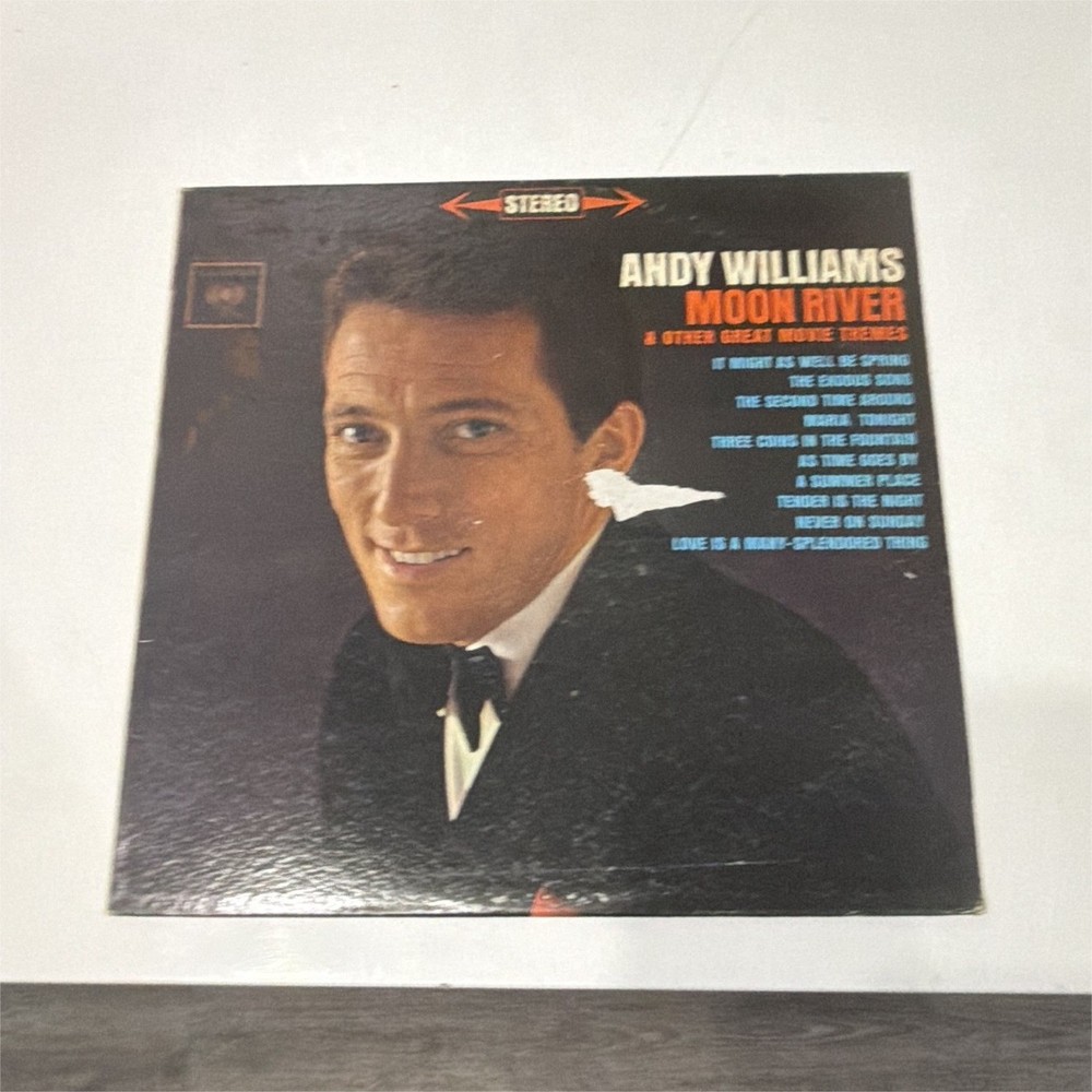 Andy Williams Moon River & Other Great Movie Themes Columbia LP Vinyl Stereo