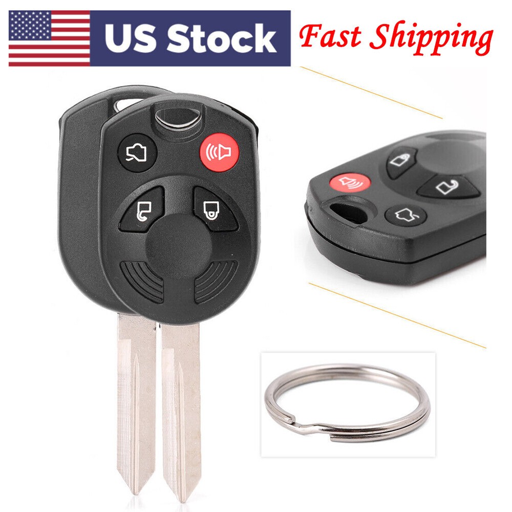 For OUCD6000022 Key Keyless Entry Combo Fob 2x Replacement 4 Button Car Remote
