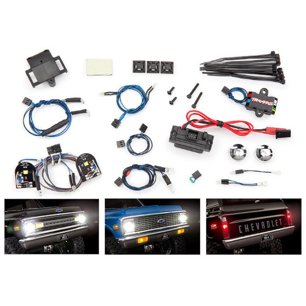 Traxxas 1/10 TRX-4 High Trail * LED Light Kit, Complete, Chevy 69' & 72' Blazer