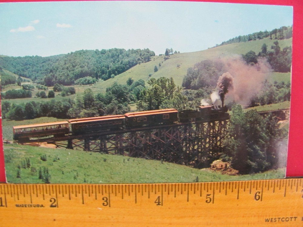 Eastern Tennessee & Western North Carolina Railroad Excursion Train Postcard Lot