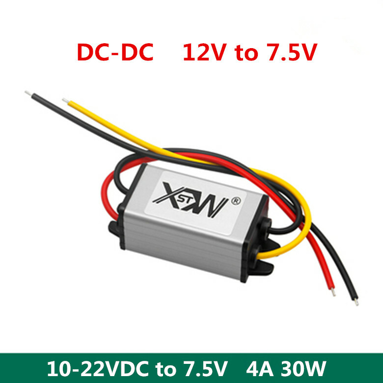 Waterproof 30W 12V to 7.5V DC Buck Converter Module 4A Output