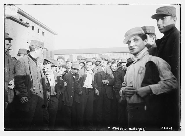 Warden Thomas Mott Osborne,prison administrator,reformer,Sing Sing,New