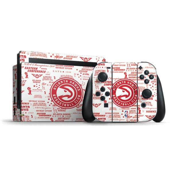 NBA Atlanta Hawks Nintendo Switch Bundle Skin - Atlanta Hawks Blast