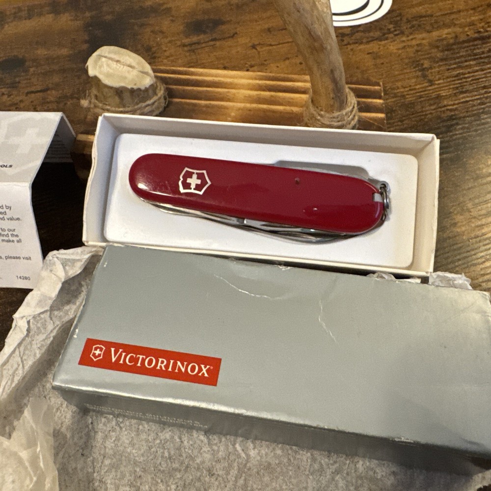 Victorinox Swiss Army Pocket Knife Super Tinker 91 mm Red 53341 / 1.4703-033-X1