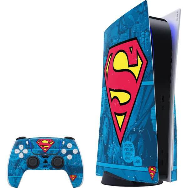 DC Comics Superman PS5 Bundle Skin - Superman Logo