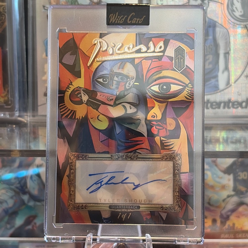 2025 Wildcard TYLER SHOUGH True 1/1 Picasso Rookie Autograph Card
