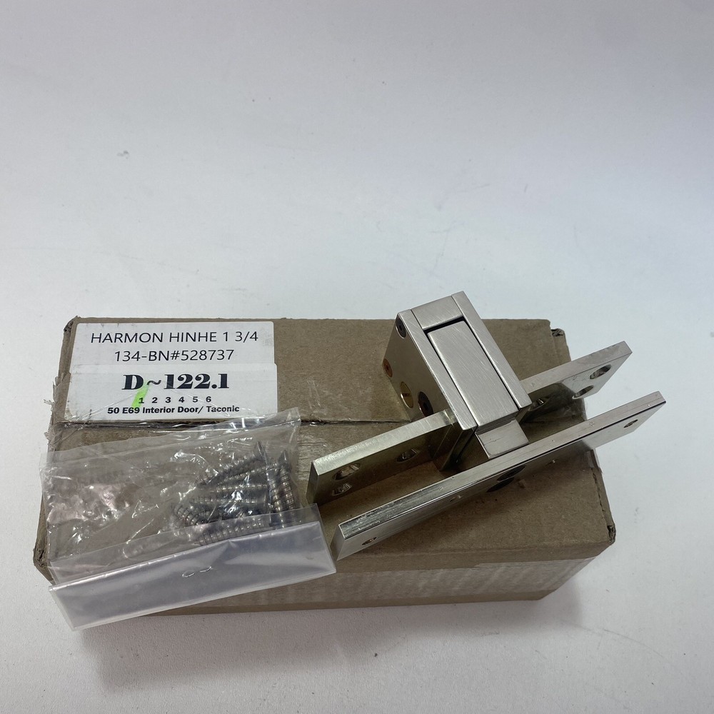Accurate Lock HH.134 Harmon Hinges. Brushed Nickel. 50 E69 Interior Door Taconic-image