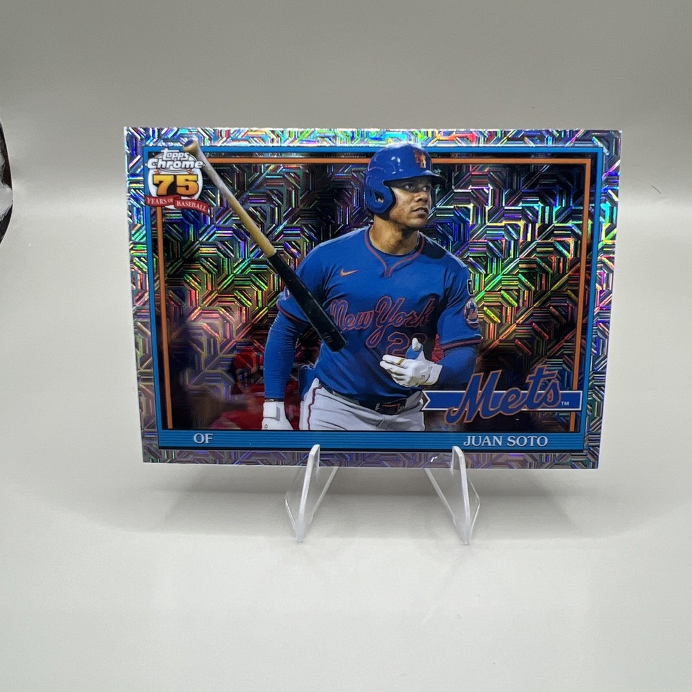 Juan Soto New York Mets 2026 Topps Series 1 Silver Mojo #91C-44