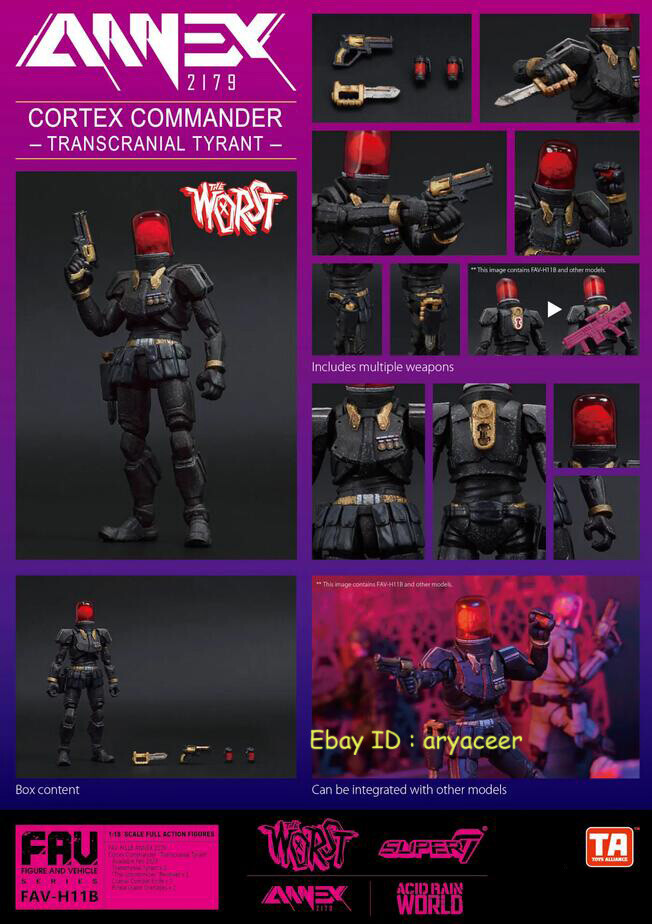 Acid Rain World FAV-H11B Transcranial Tyrant 1/18 Action Figure Model In Stock