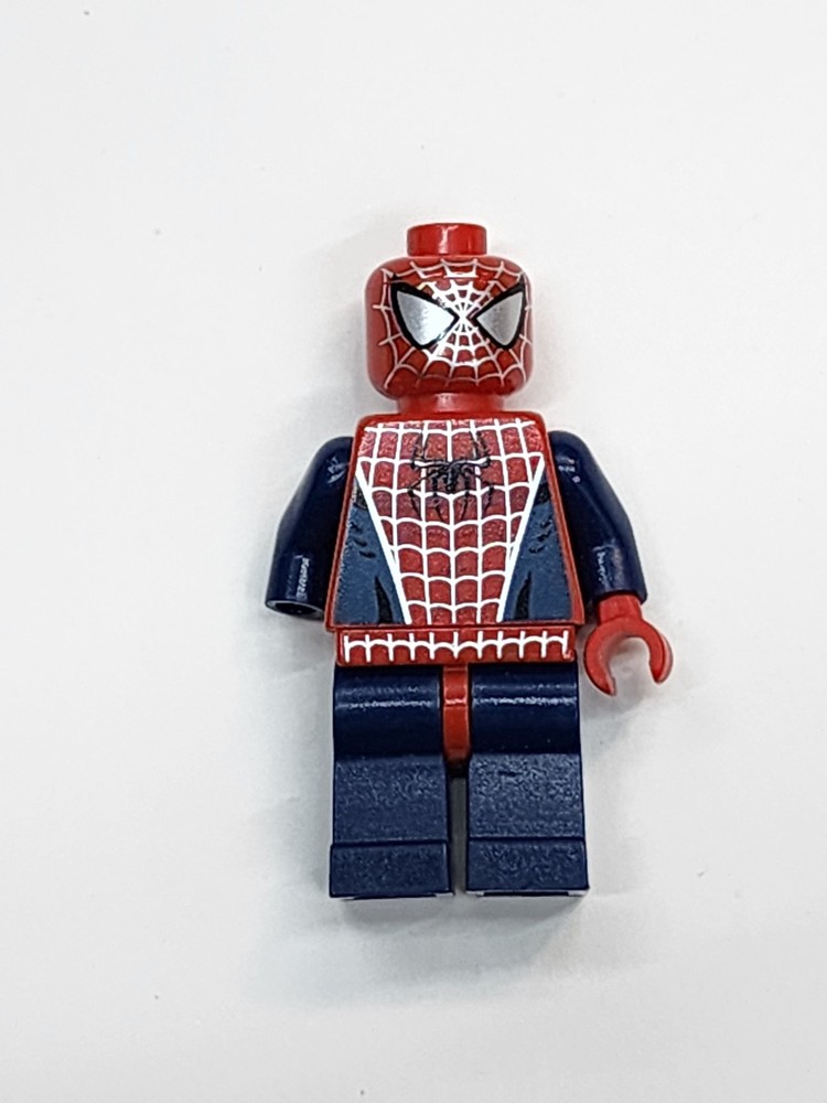 LEGO Spider-Man Minifigure  2004  Dark Blue, Decent Condition, As Is