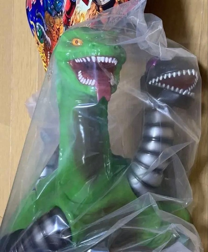 Planet X Mechasaurus Zoo Dinosaur Soft Vinyl Unopened From Japan