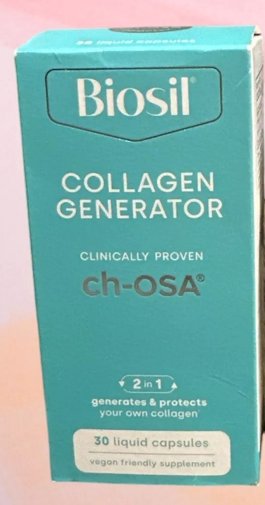 BIOSIL Collagen Generator ch-OSA 30 Liquid Capsules NEW Sealed - Exp. 2/25