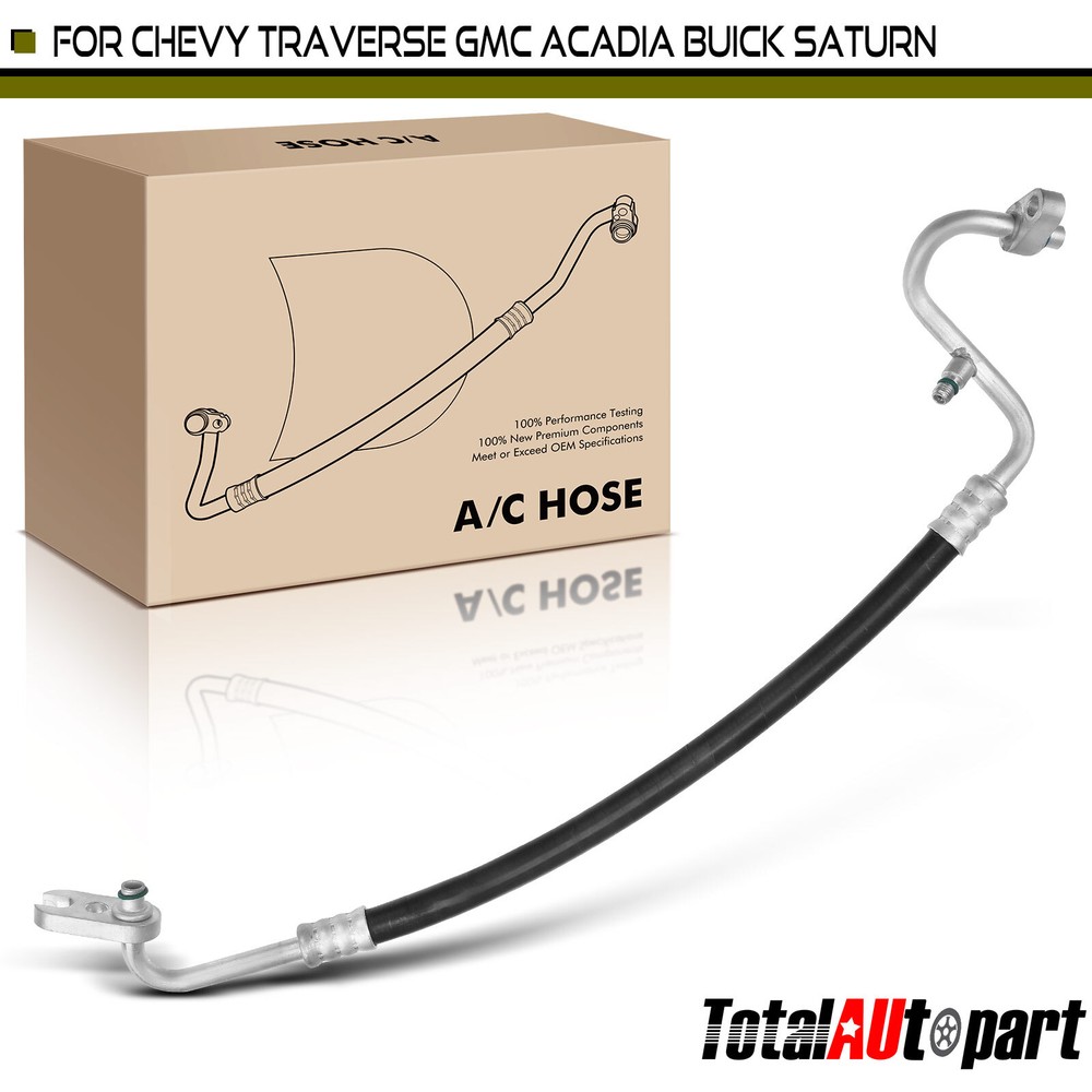 A/C Refrigerant Discharge Hose for Chevy Traverse 09-12 Buick GMC Saturn V6 3.6L