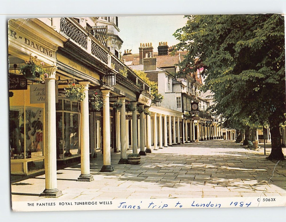 Postcard The Pantiles Royal Tunbridge Wells England