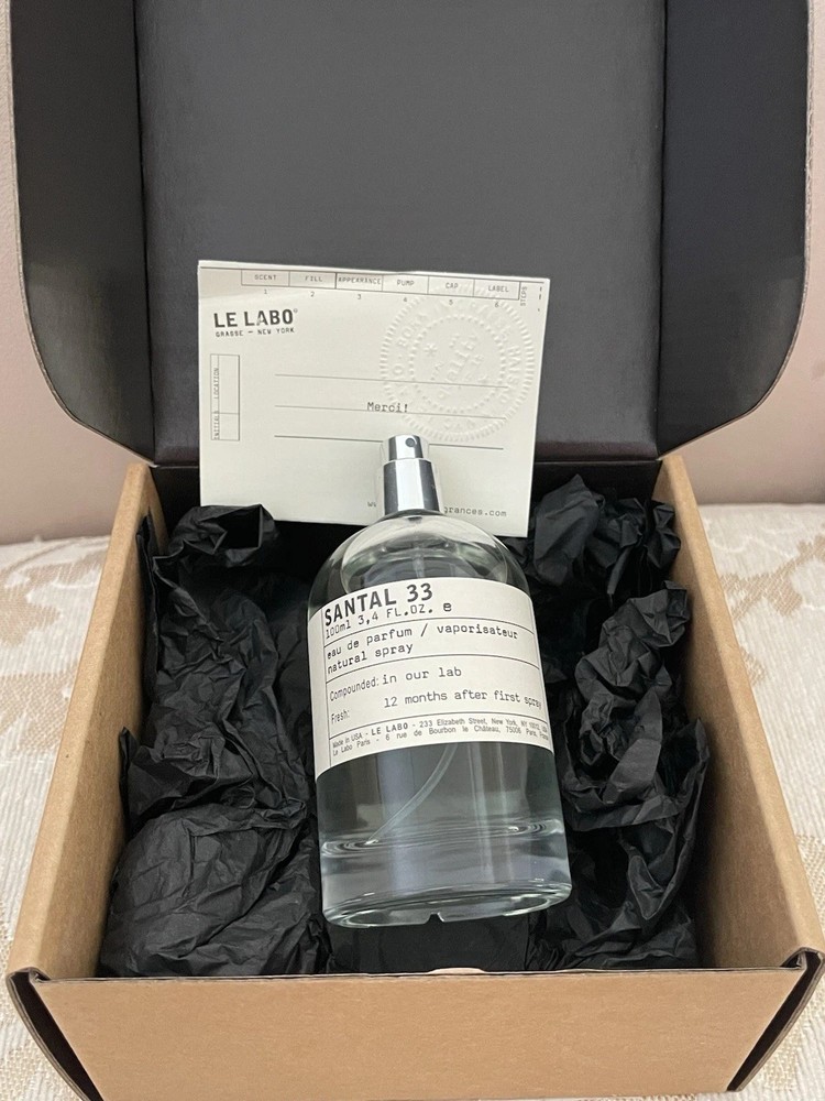 Le Labo Santal 33 3.4 Oz / 100 ML Unisex Eau de Parfum spray New In Box