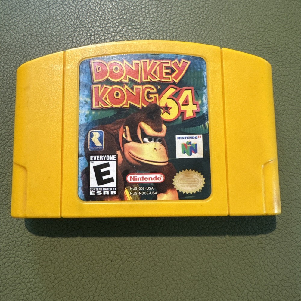 Donkey Kong 64 (Nintendo 64 N64, 1999)