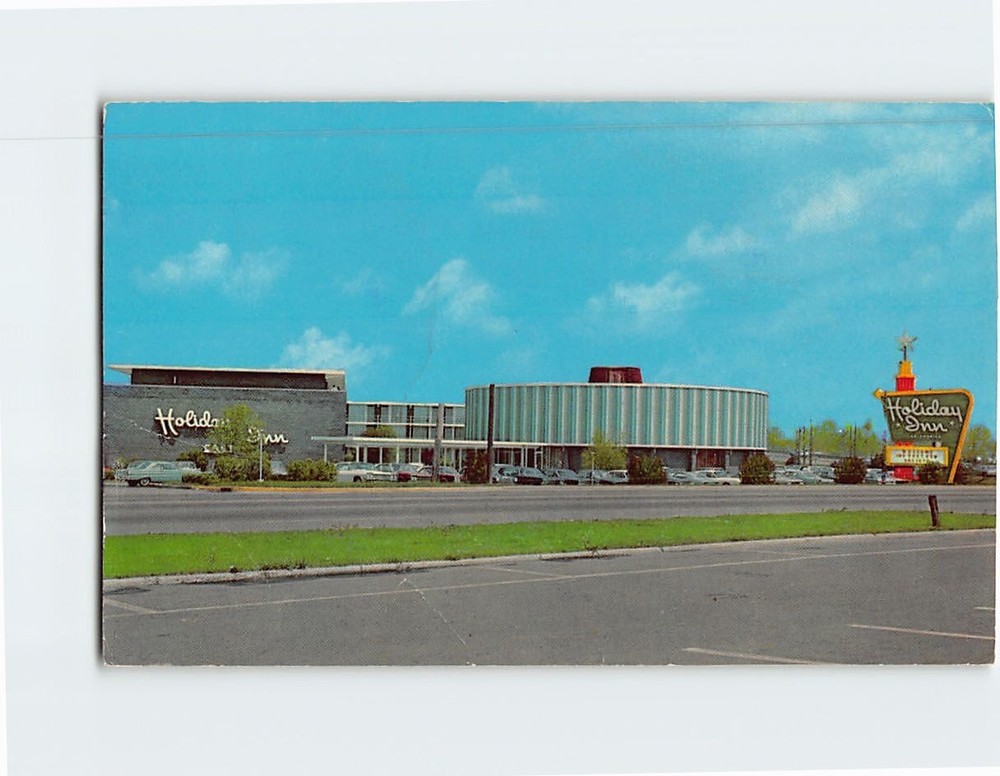 Postcard Holiday Inn Indianapolis Indiana USA